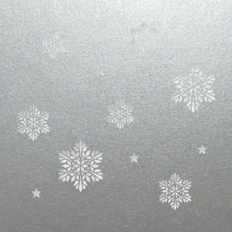 snowflake stars silver